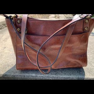 NWT Patricia Nash bag w/ atlas design